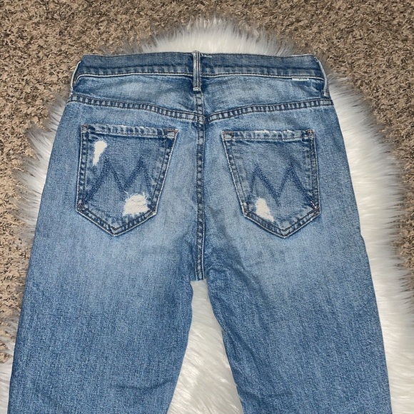 Candice x Mother The Stunner in Hijacking The Runway Jeans - Picture 9 of 13